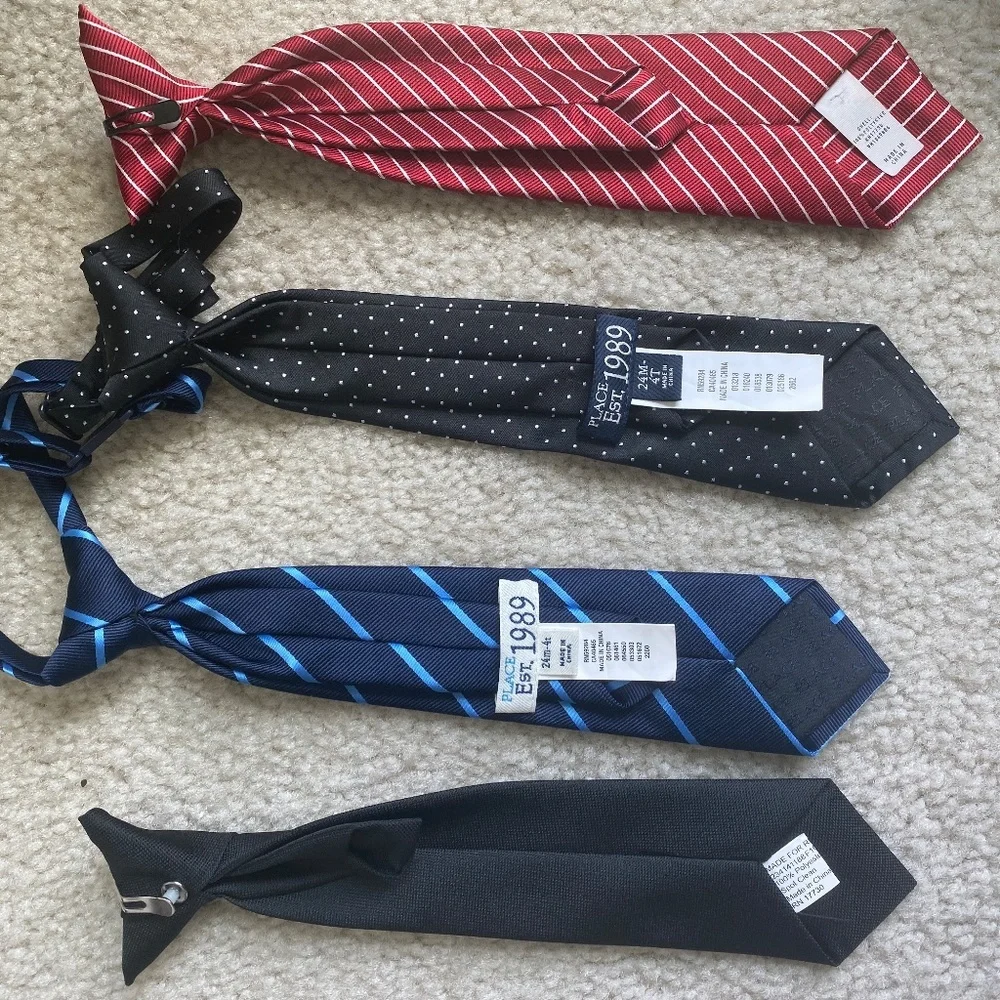 Boys Neckties (4) - Like New!